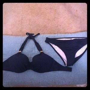 Navy bikini